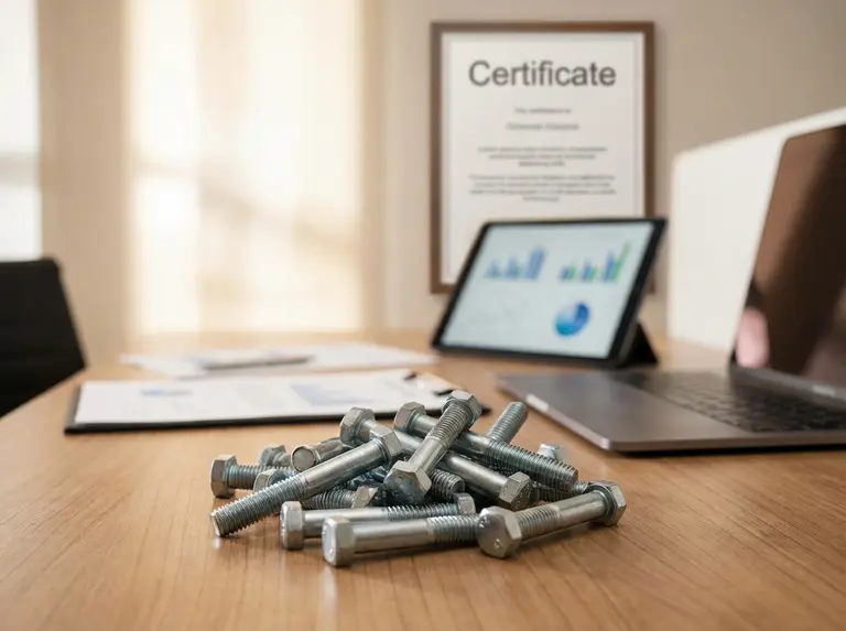 Сертификат на болты